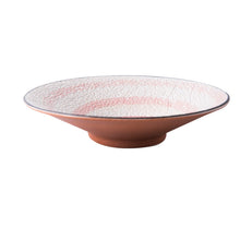 Lade das Bild in den Galerie-Viewer, Kreative japanische Ramen-Schale aus Keramik mit Gewinde, handbemalt