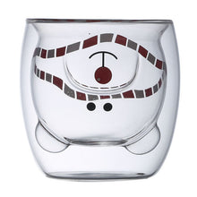 Lade das Bild in den Galerie-Viewer, Doppelschichtige Isolierbecher mit verschiedenen Bären- und anderen Tiermotiven