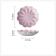 Lade das Bild in den Galerie-Viewer, Elegante Schalen im Lotus & Sonnenblumendesign