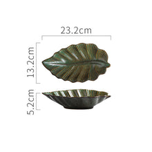 Lade das Bild in den Galerie-Viewer, Geschirr aus Keramik mit unregelmäßiger Form im maritimen Stil