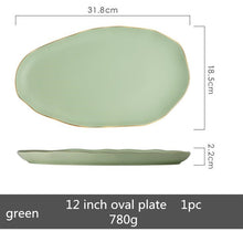 Lade das Bild in den Galerie-Viewer, Elegante Schüsseln, verziert mit goldenem Rand