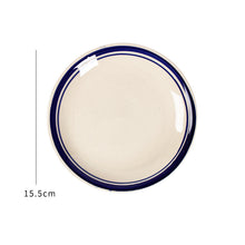 Lade das Bild in den Galerie-Viewer, Vierteilige keramische Suppenschalen, Tassen und flache Teller