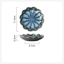 Lade das Bild in den Galerie-Viewer, Elegante Schalen im Lotus & Sonnenblumendesign