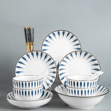 Lade das Bild in den Galerie-Viewer, Authentisches keramisches Set im japanischen Stil für Ihr Zuhause