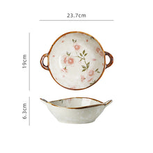 Lade das Bild in den Galerie-Viewer, Stilvolle Schüssel mit asiatischer Verzierung für Pho, Ramen, Suppen und mehr!