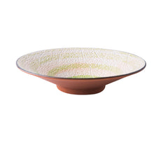 Lade das Bild in den Galerie-Viewer, Kreative japanische Ramen-Schale aus Keramik mit Gewinde, handbemalt
