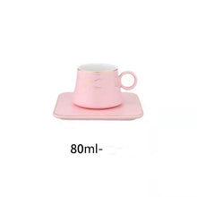 Lade das Bild in den Galerie-Viewer, Elegantes Kaffee-Set mit goldenen Details im Marmor-Stil
