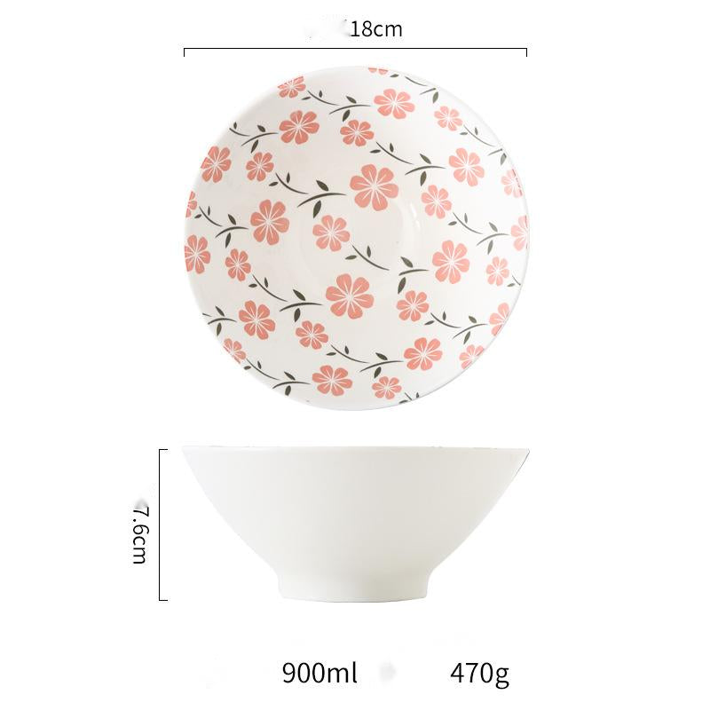 Keramikgeschirr im japanischen Stil mit kreativer Prägung